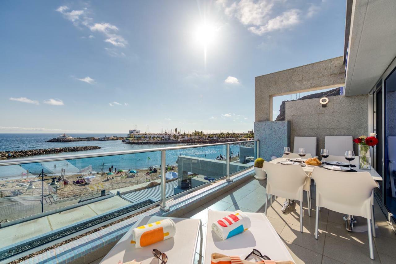 Teresita Mogamar Beachfront Puerto De Mogan Exteriör bild