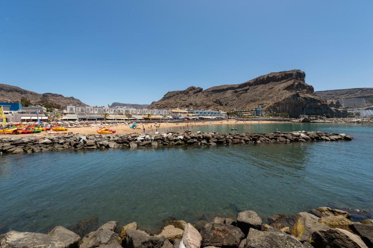Teresita Mogamar Beachfront Puerto De Mogan Exteriör bild